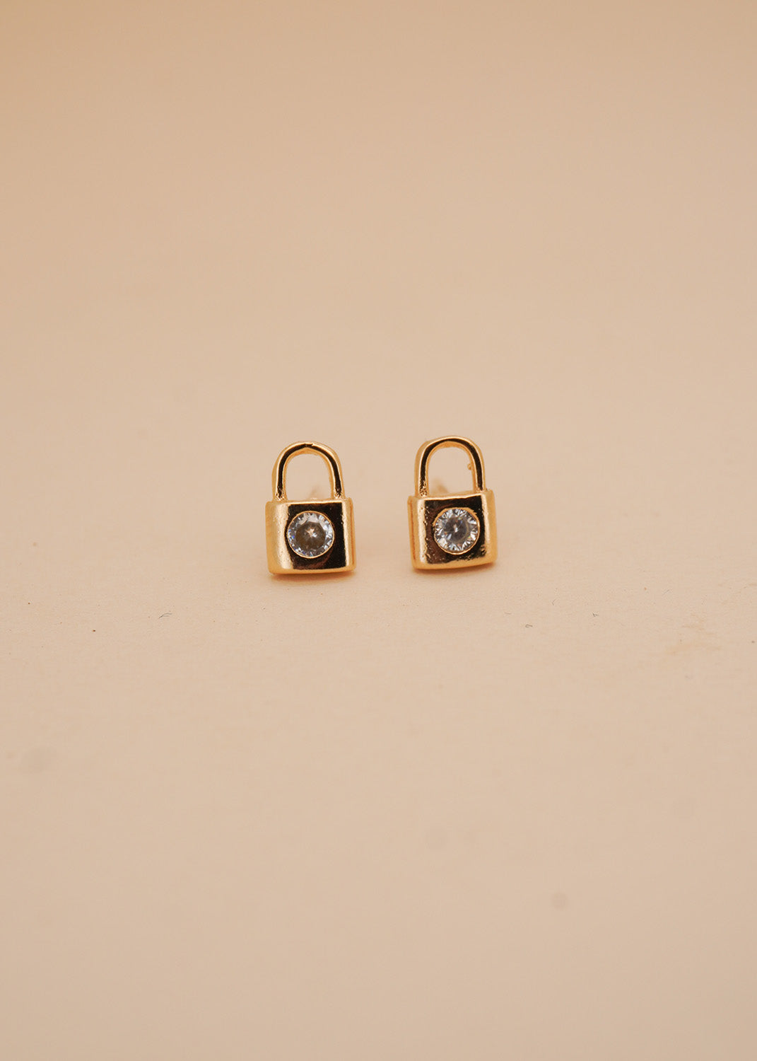 Locket Stud Earrings