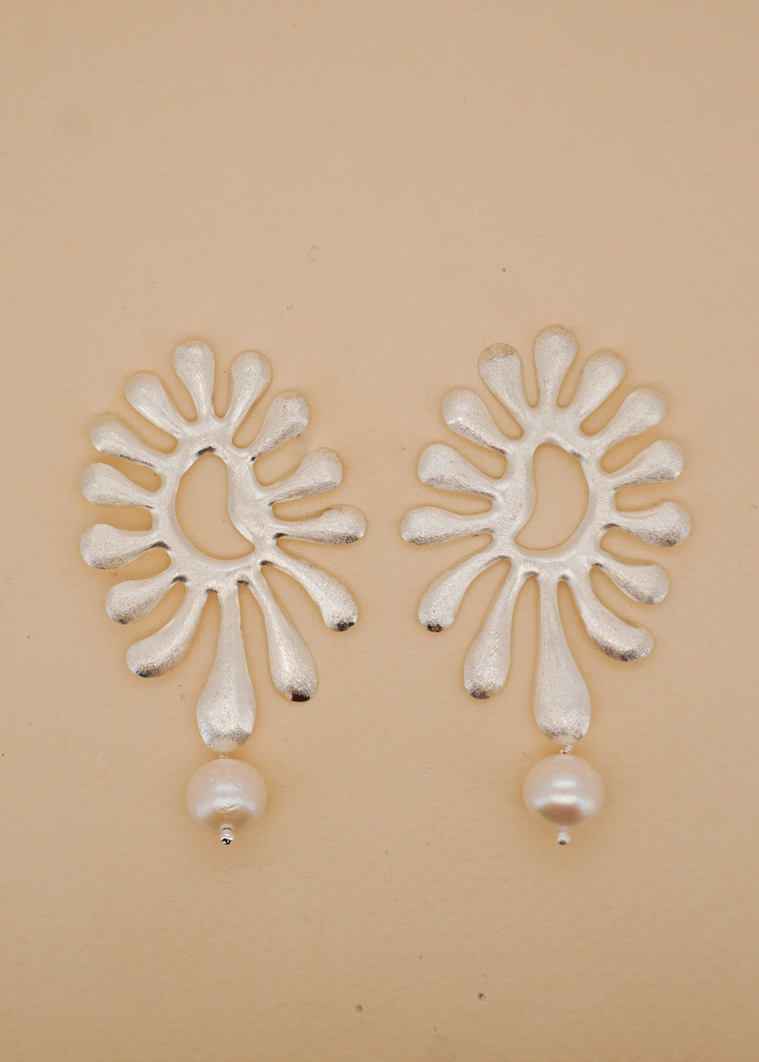 Splatter Pearl Earrings