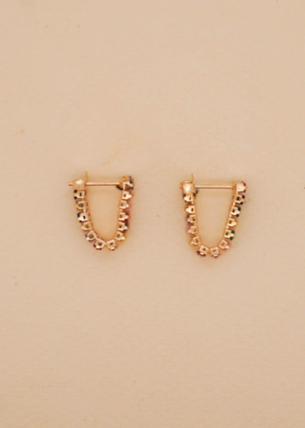 Multi-Color Zirconia Baguette Ear Jacket