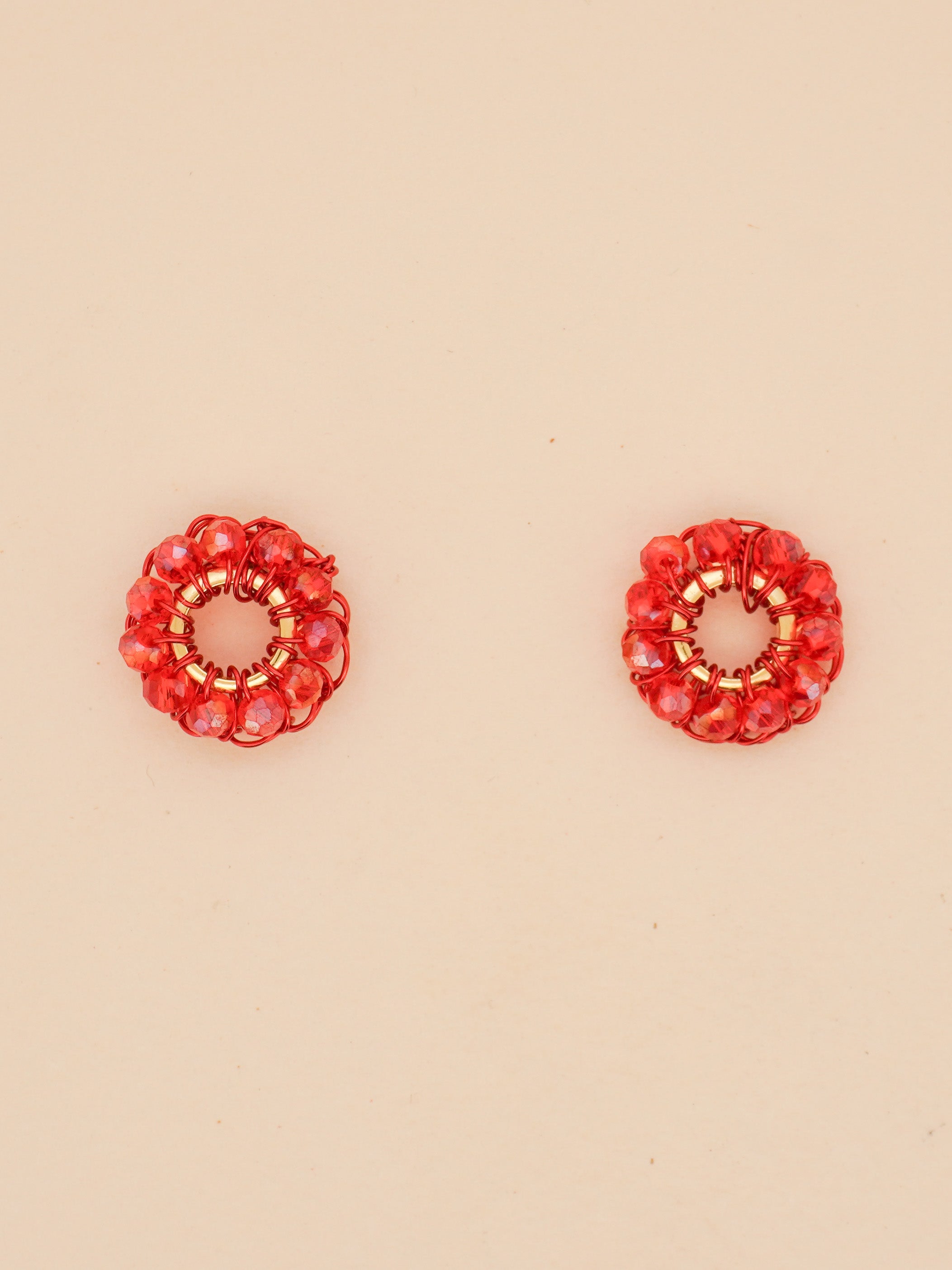 Ciro Beaded Stud Earrings