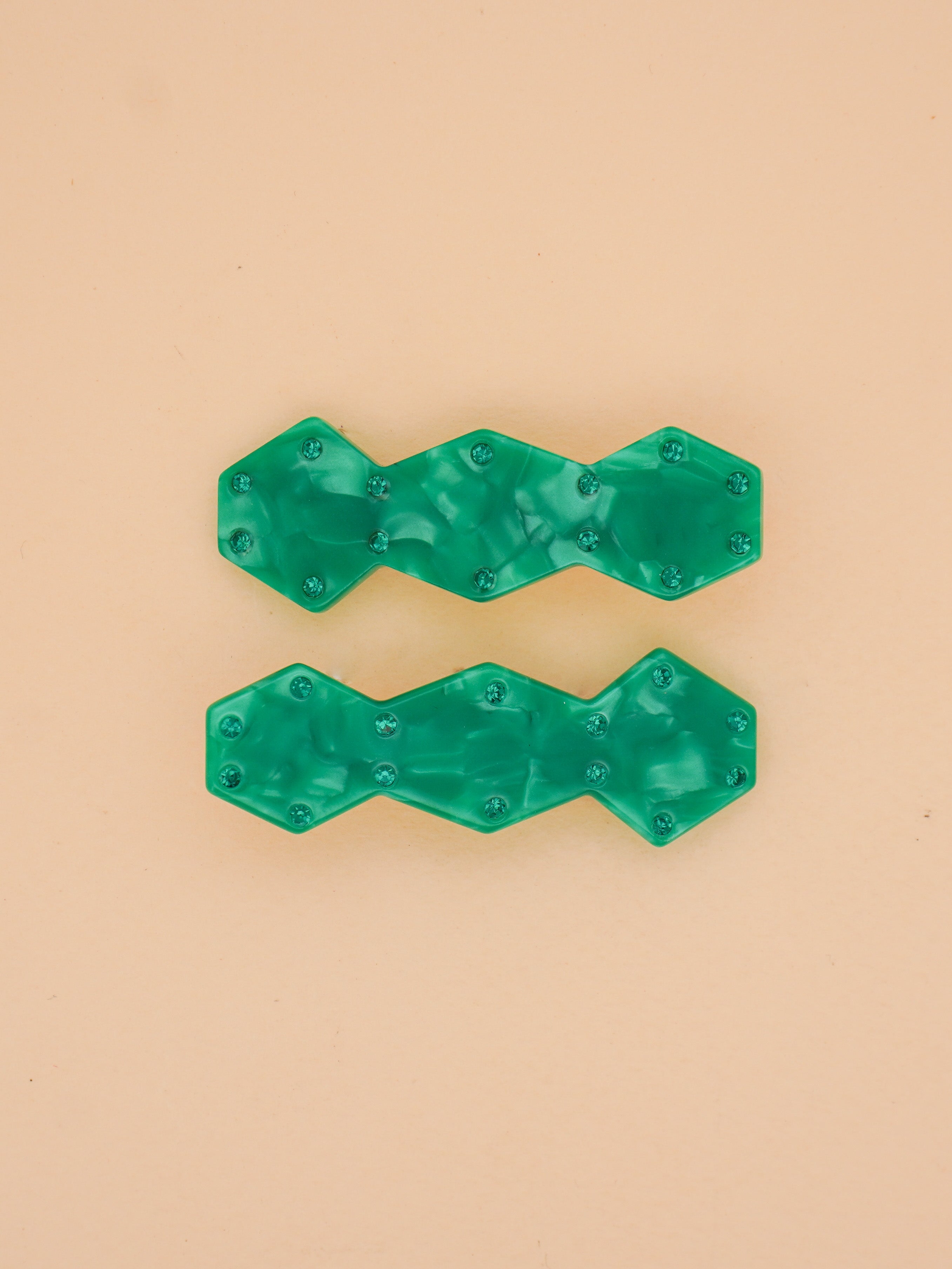 Vase Clips in Jaded Sparkle