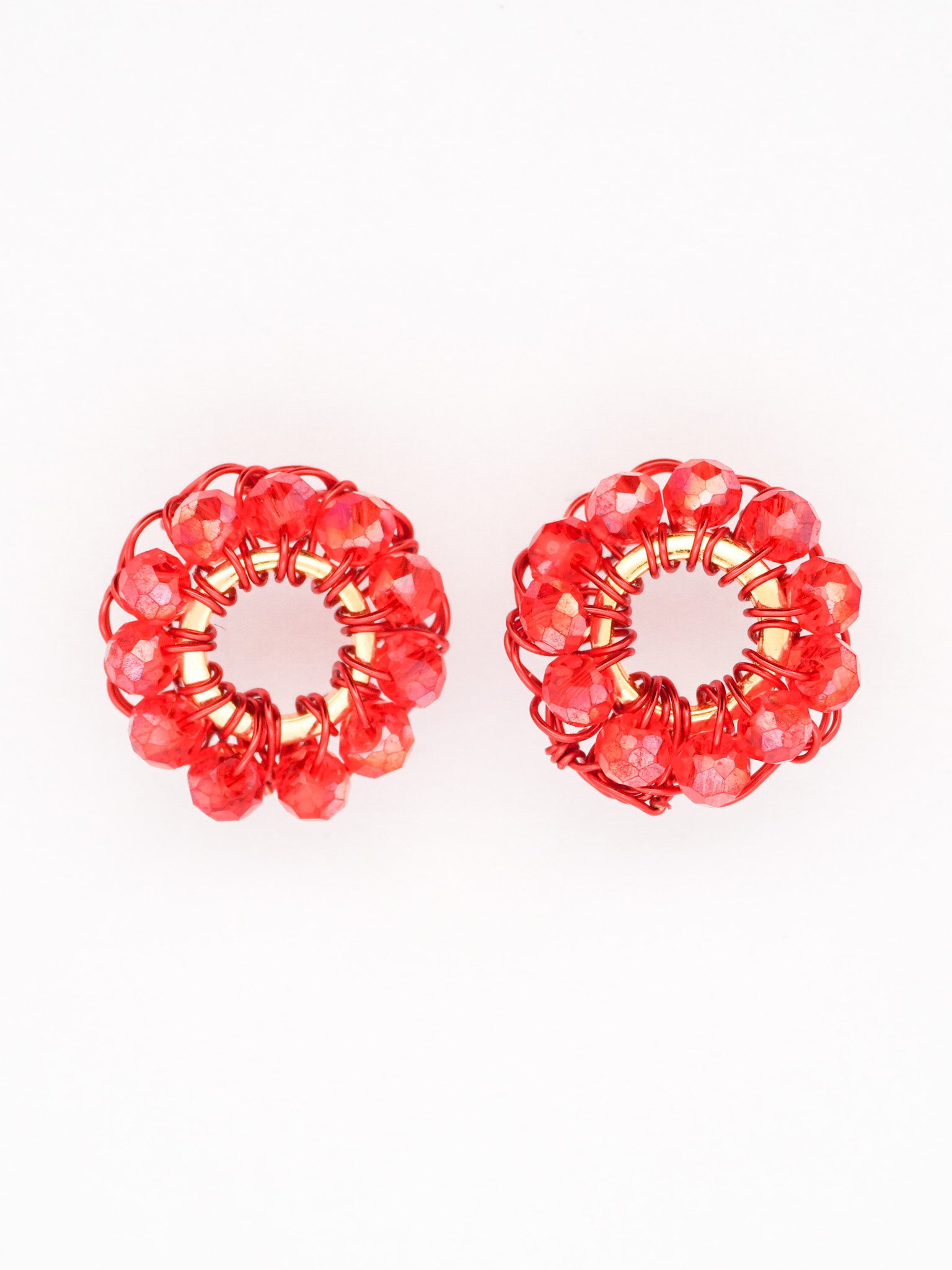 Ciro Beaded Stud Earrings