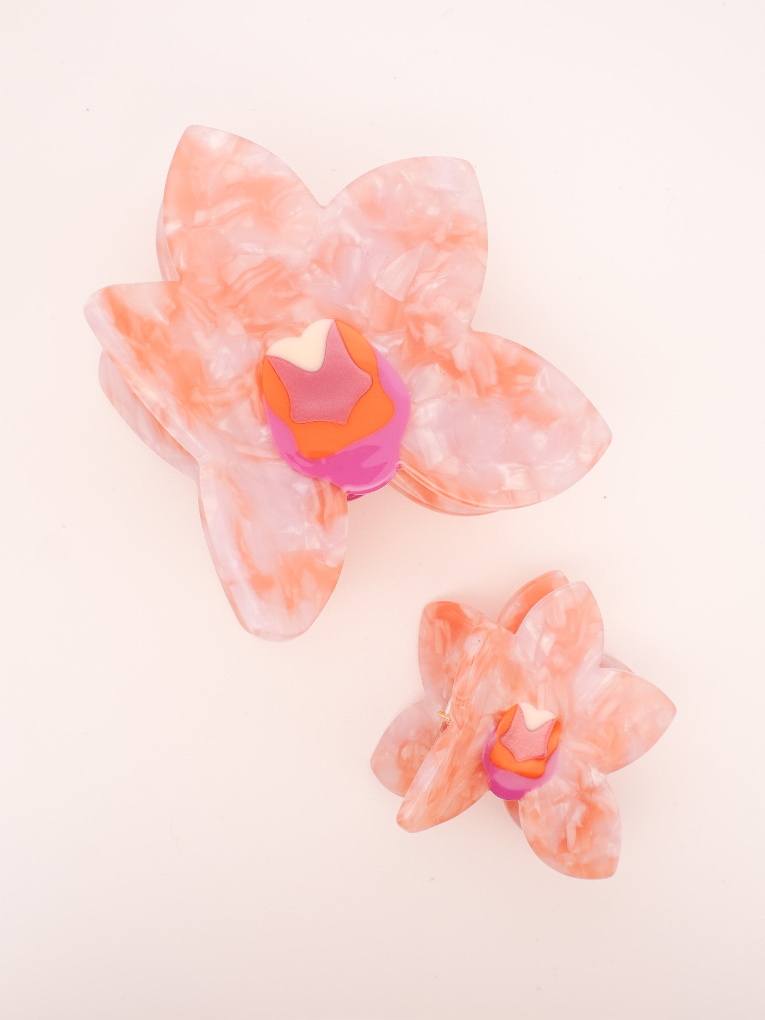 Orchid Hair-Claw in Pink