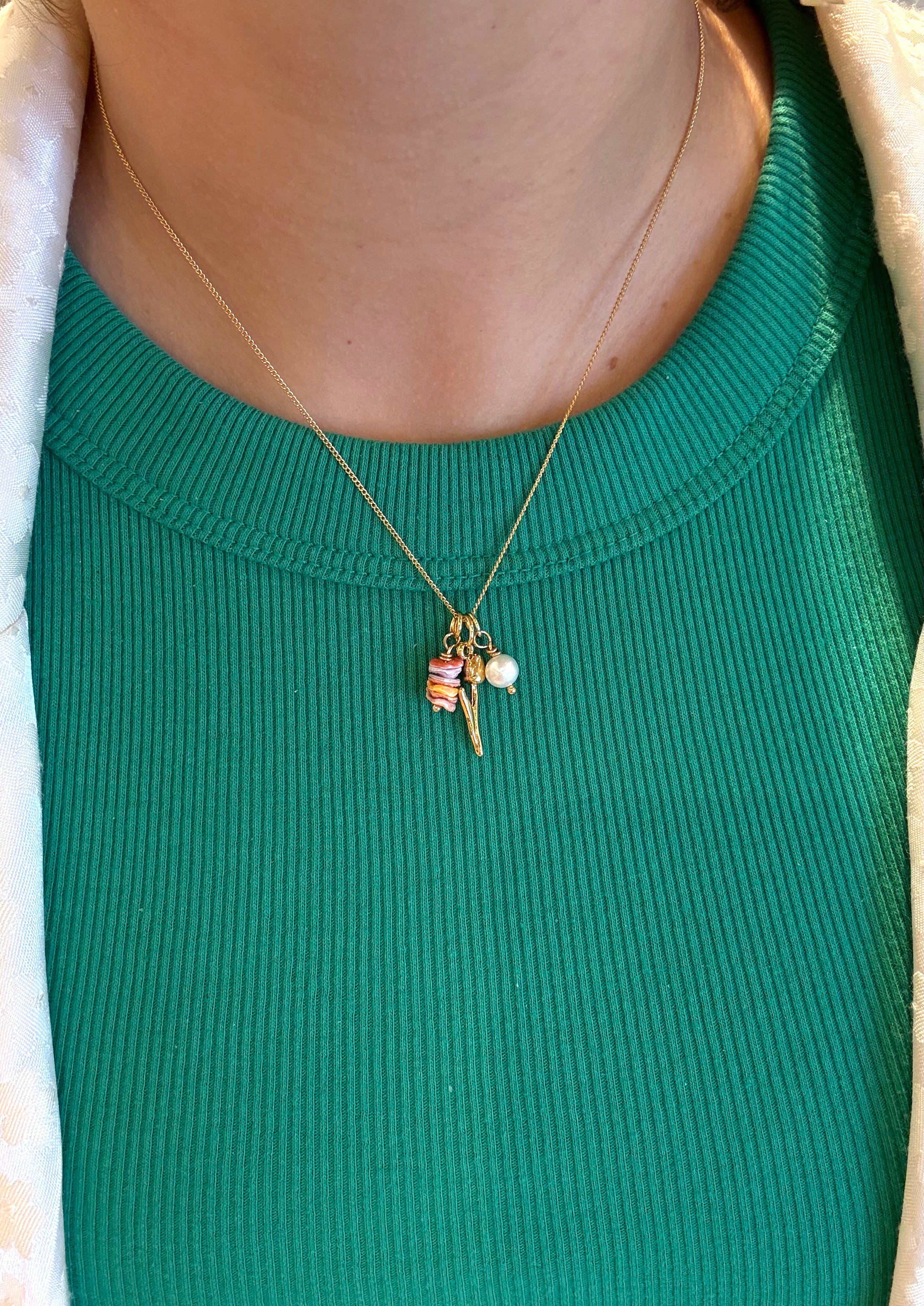 Tulip Charm Necklace