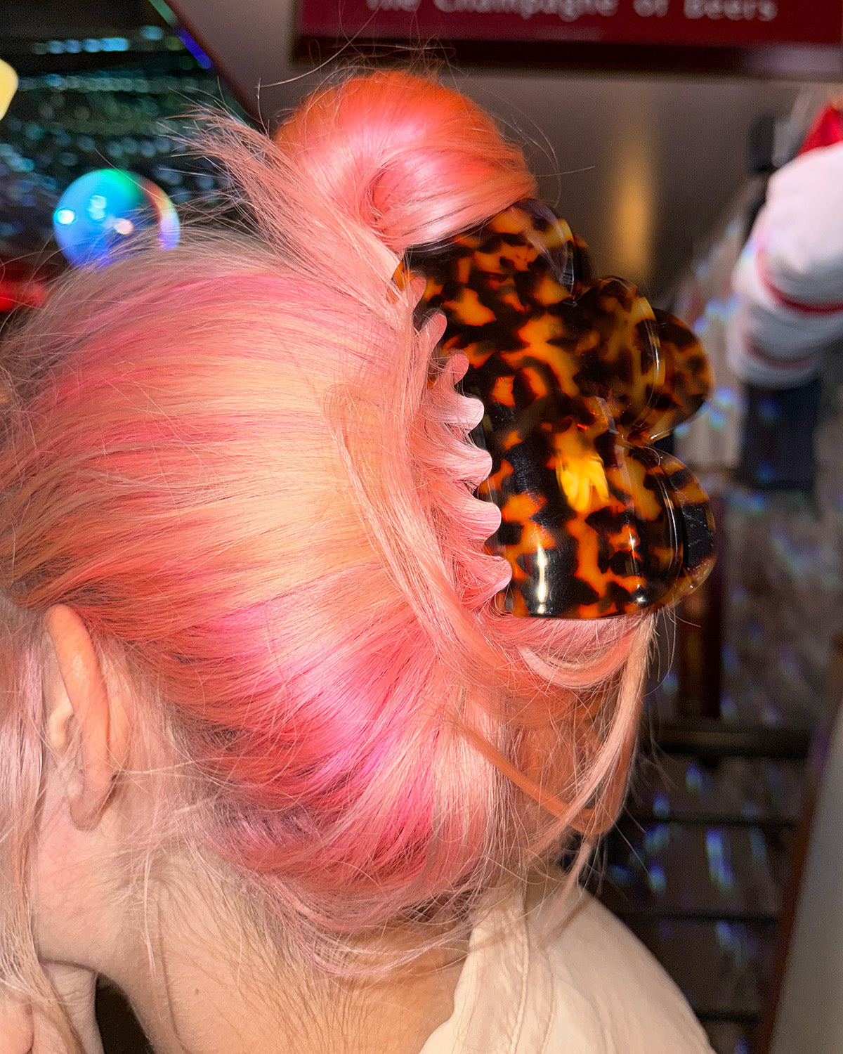 XL Vase Hair-Claw in Tortoise