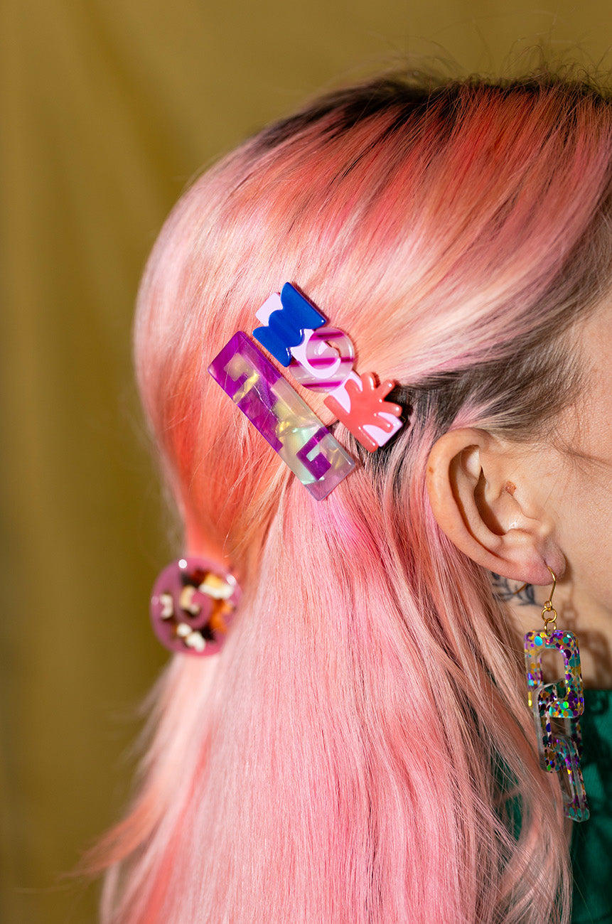 Mobile Hair-Clips no. 4