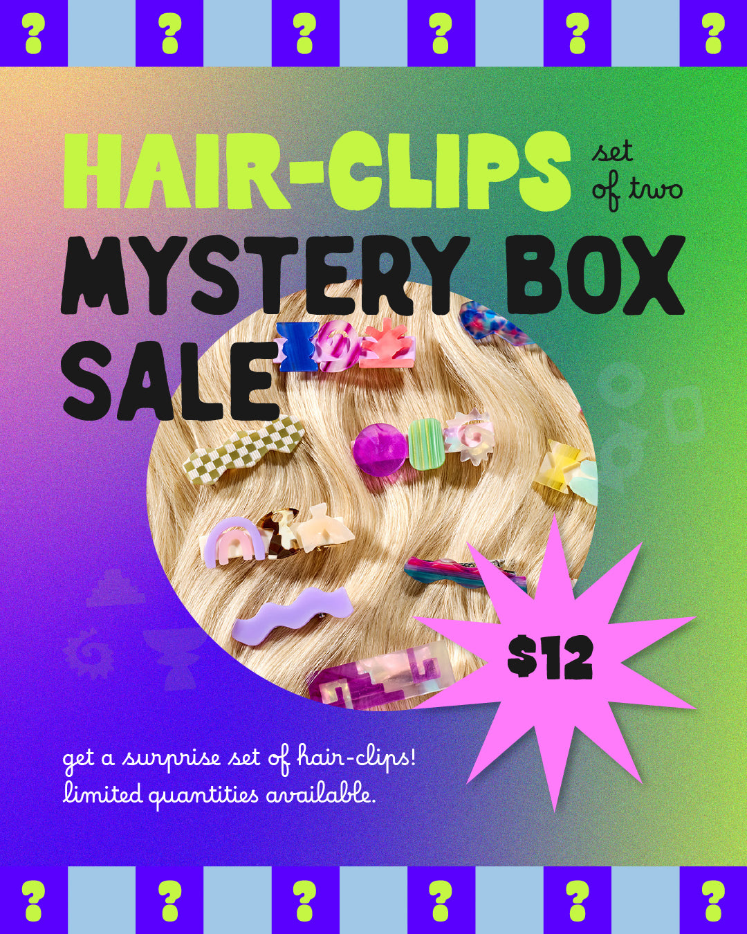 Hair-clips Mystery Box