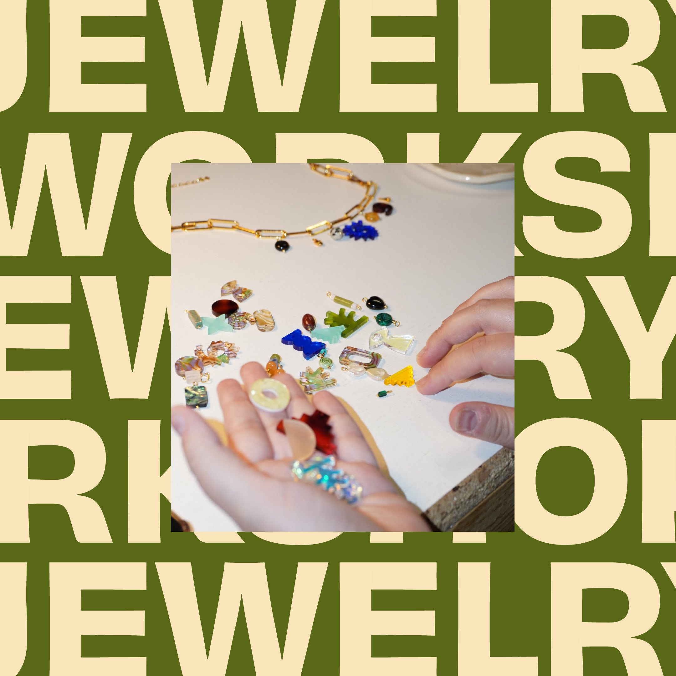 Charm Jewelry workshop at Garden House 03/27