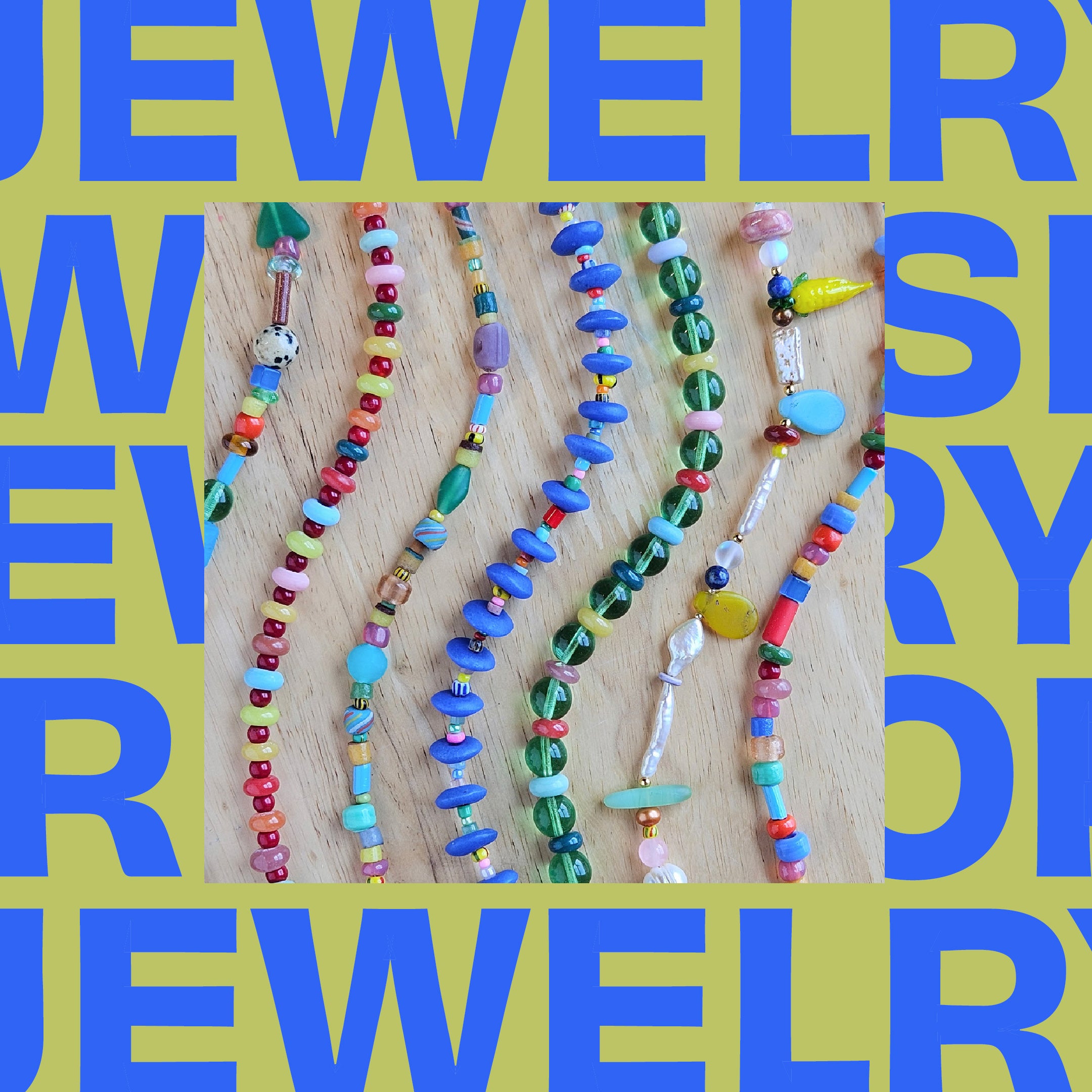 Beaded necklace workshop 08/30