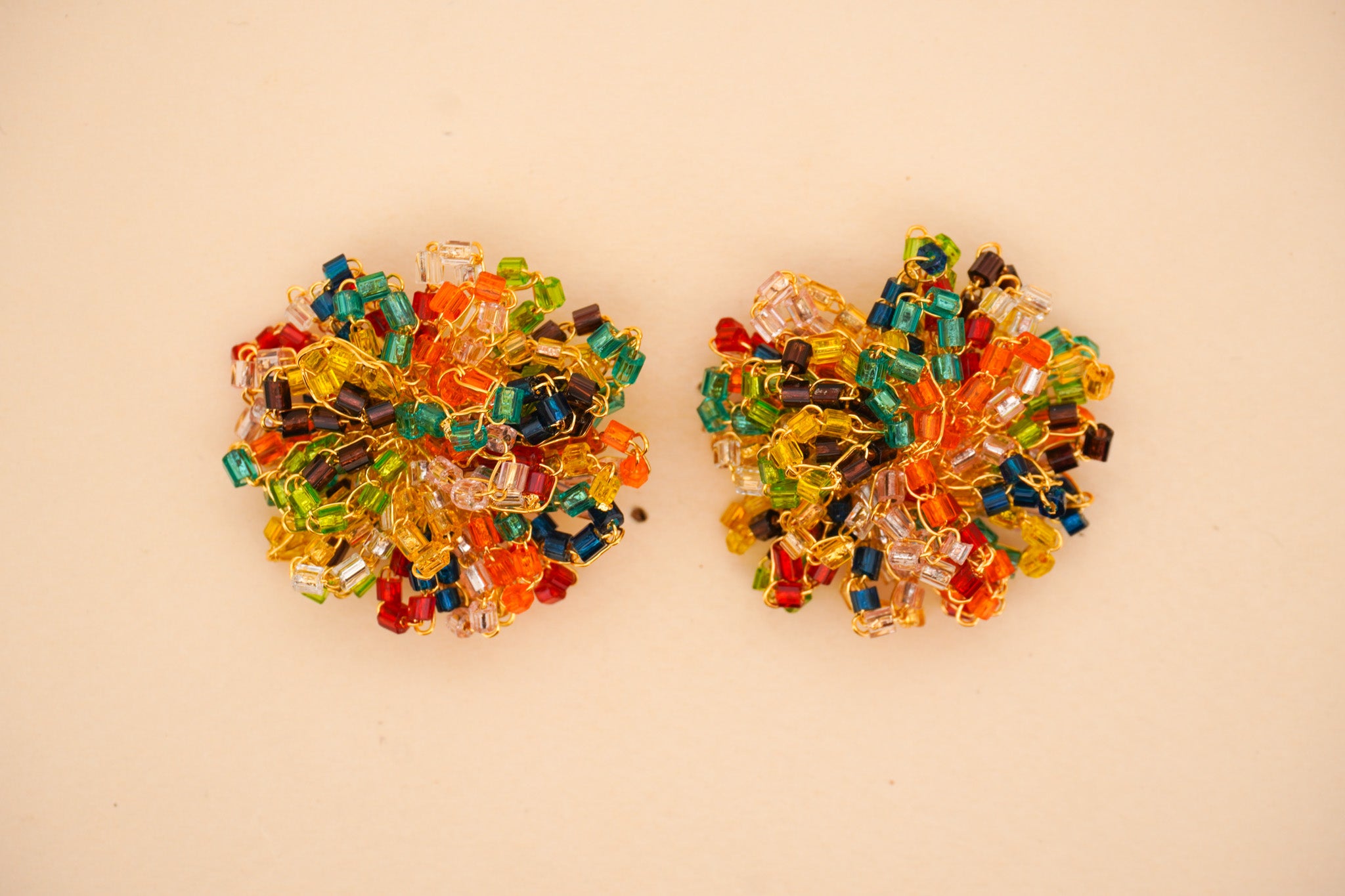 Plumeria Post Earrings