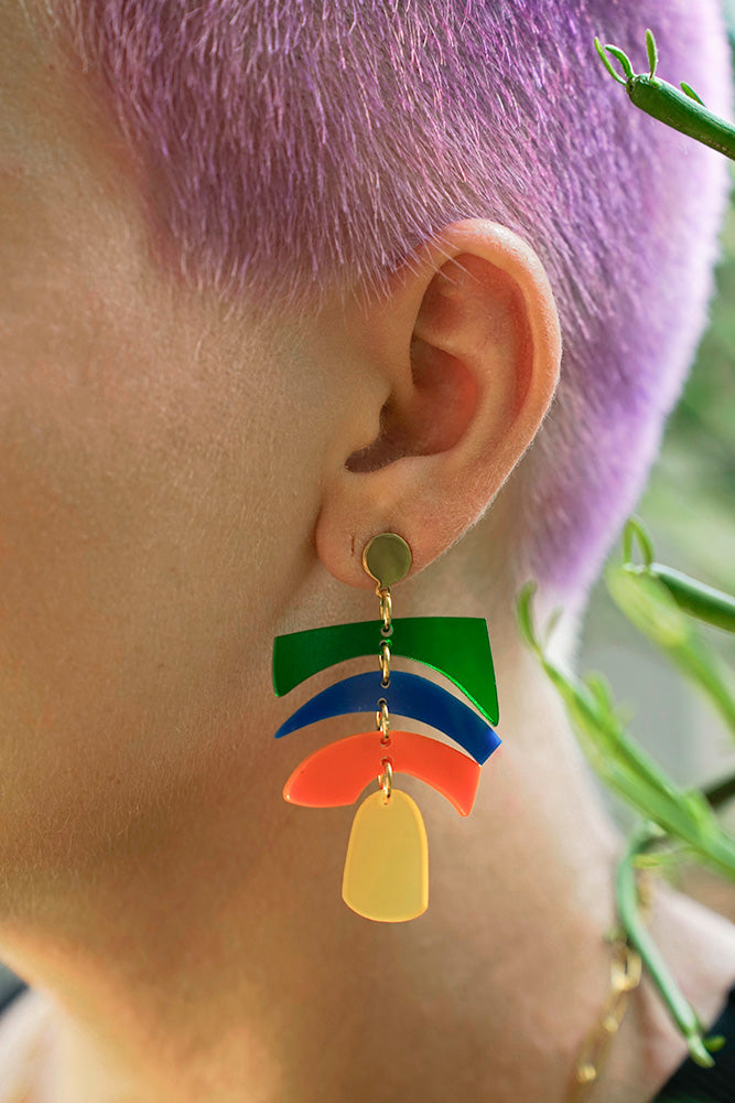 Balance Earrings in Multi-Color