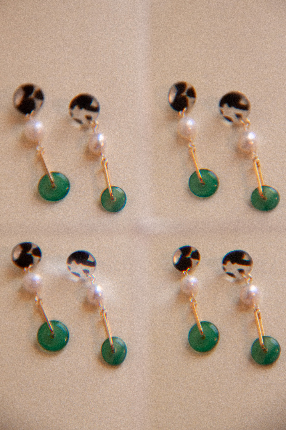 Festive drop earrings