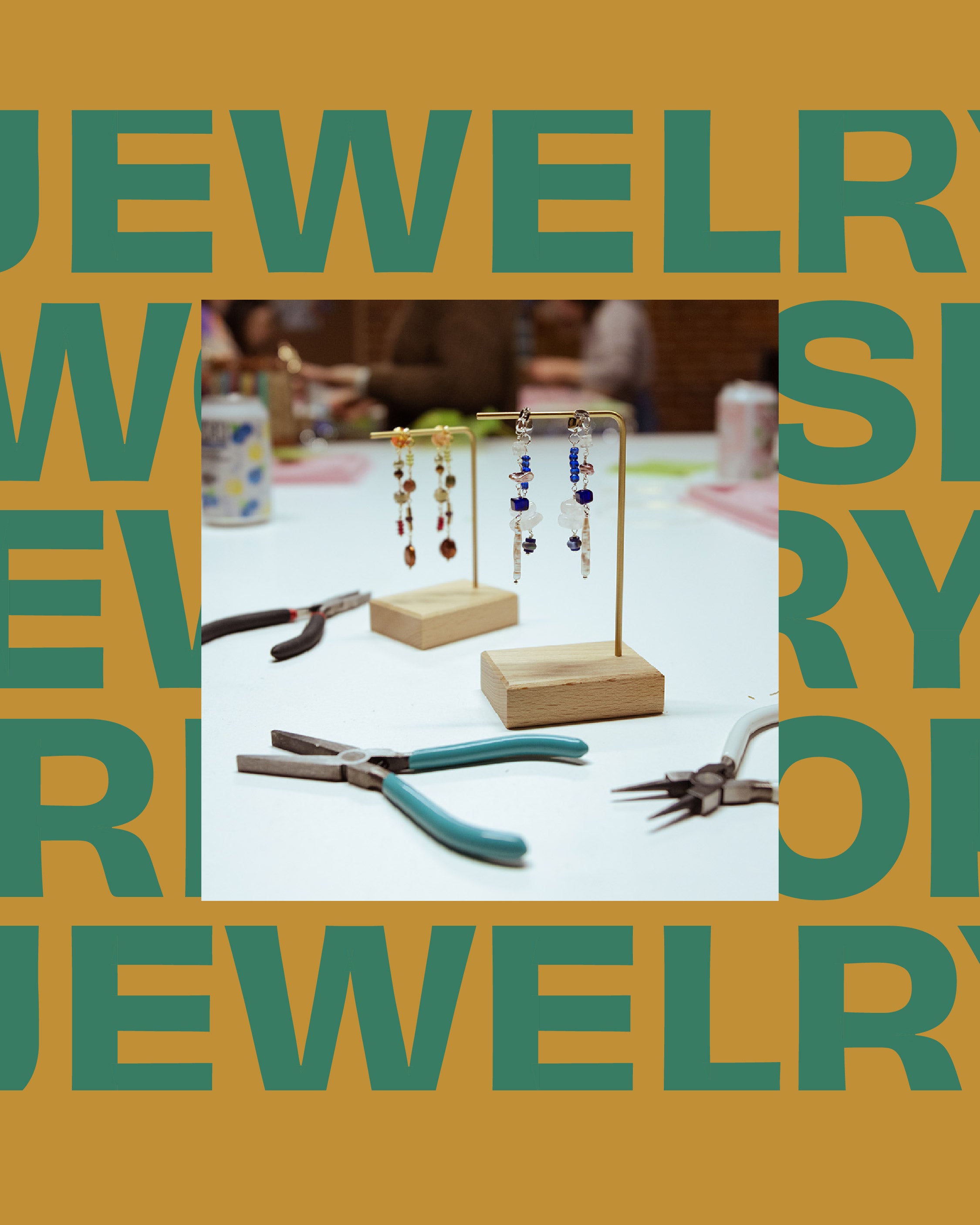 Statement Earring Workshop 10/08